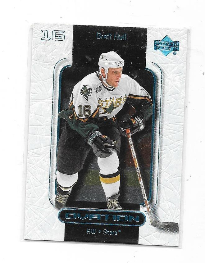 1999-00 UD Ovation #21 Brett Hull  Dallas Stars
