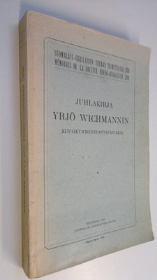 Martti ym. (kirj.) Airila : Juhlakirja Yrjö Wichmannin ku...