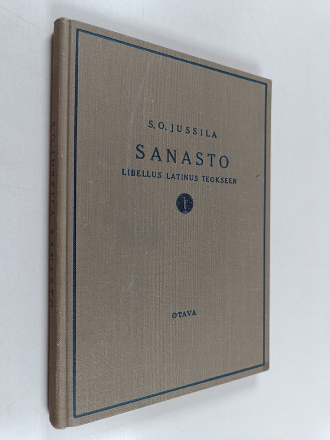 S. O. Jussila : Sanasto Libellus latinus teokseen