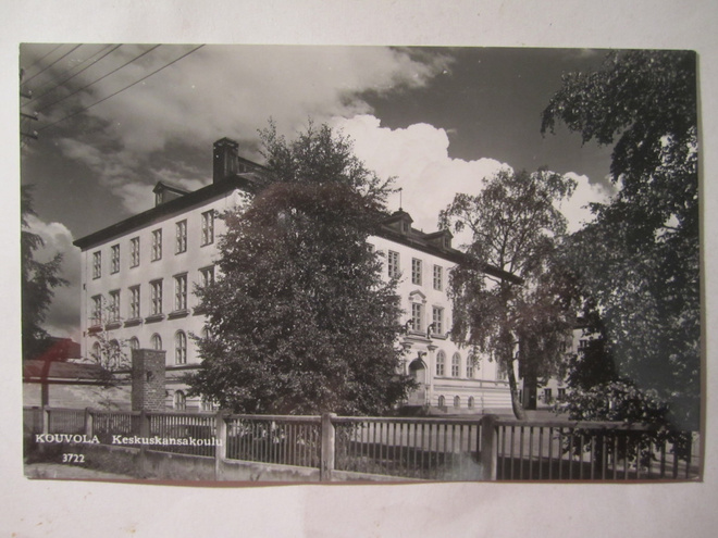 VANHA Postikortti Kouvola 1950-l Alkup.Mallikappale