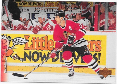 1995-96 Upper Deck #170 Chris Chelios Chicago Blackhawks