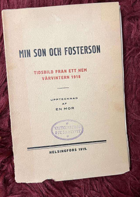 Suomen Sisällissota -kuvaus :  " Min son och fosterson "
