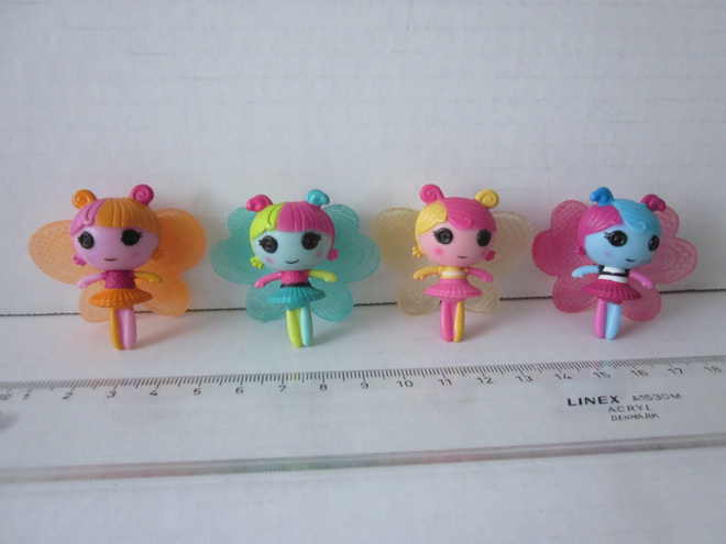 Vintage Lalaloopsy keijut, 4 kpl