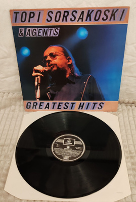 Topi Sorsakoski & Agents Greatest Hits lp
