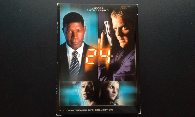 DVD: 24 - 2 kausi. 7xDVD (Kiefer Sutherland 2003)