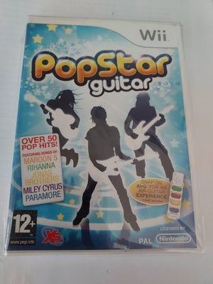 * Popstar Guitar Wii / WiiU Muoveissa Lue Kuvaus