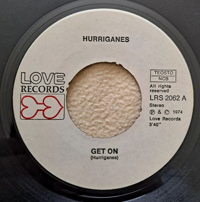 HURRIGANES : GET ON  SINGLE 7"