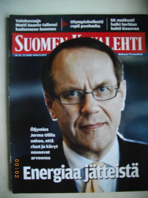 Suomen Kuvalehti Nro 18/2008. (20.3)