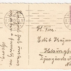 1923 Joulukortti Viipurista Helsinkiin, hyvä ketjuleima - pikkukuva 1