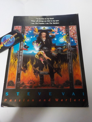 STEVE VAI - PASSION AND WARFAR PROMO PRESSKIT