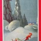 Vanha joulukortti kulk. 1944 - pikkukuva 1