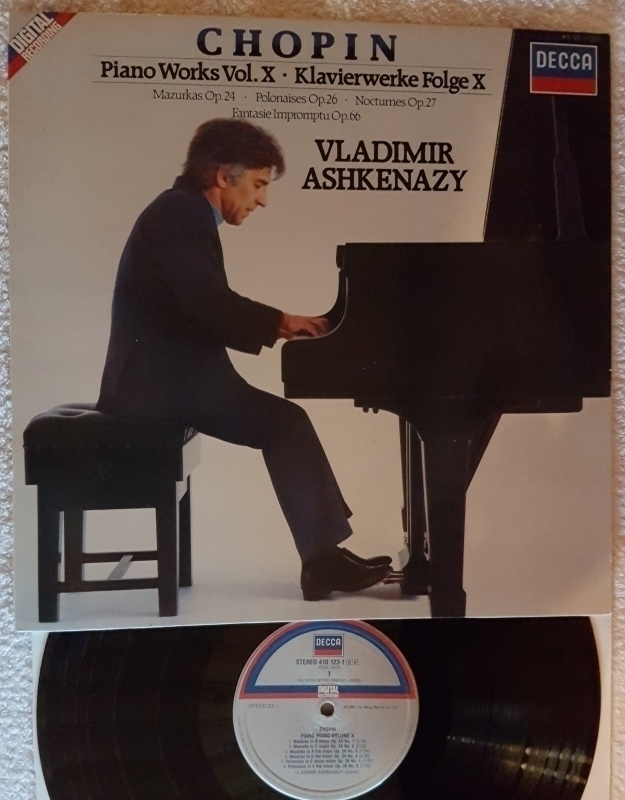 Vladimir Ashkenazy  – Piano Works Vol.X LP