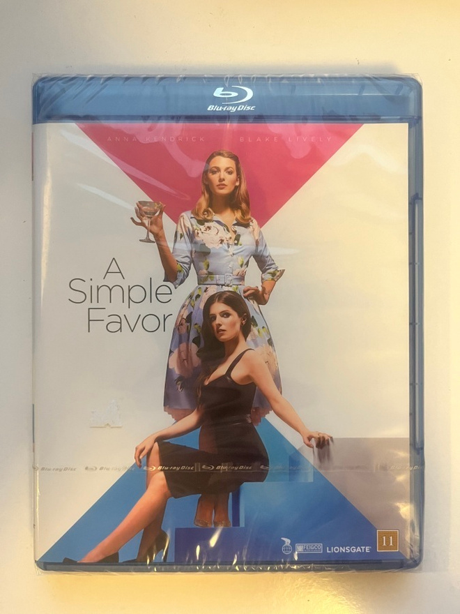 Missä on Emily? A Simple Favor (Blu-ray) Blake Lively (UUSI)