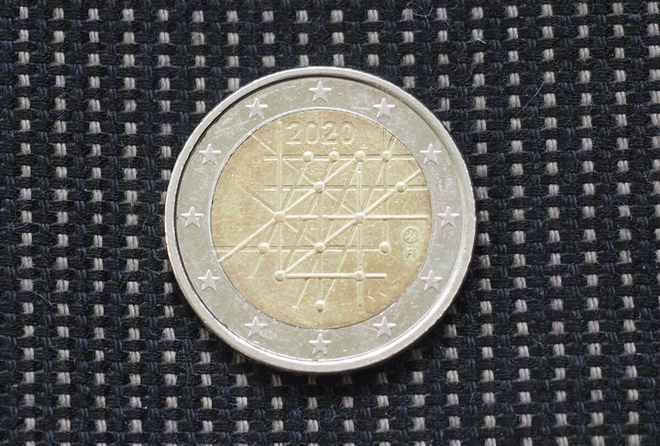 2 EUR Turun yliopisto 100 vuotta 2020