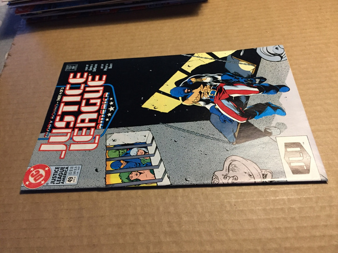 DC JUSTICE LEAGUE AMERICA 49/1991 HYVÄ