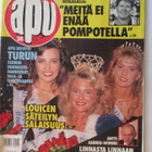 APU LEHTI 38 / 1989 VIIKKOLEHTI SISÄLLYSLUETTELOT KUVISSA - pikkukuva 1