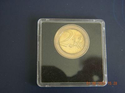 BELGIA 2013 hologrammi 2 € unc