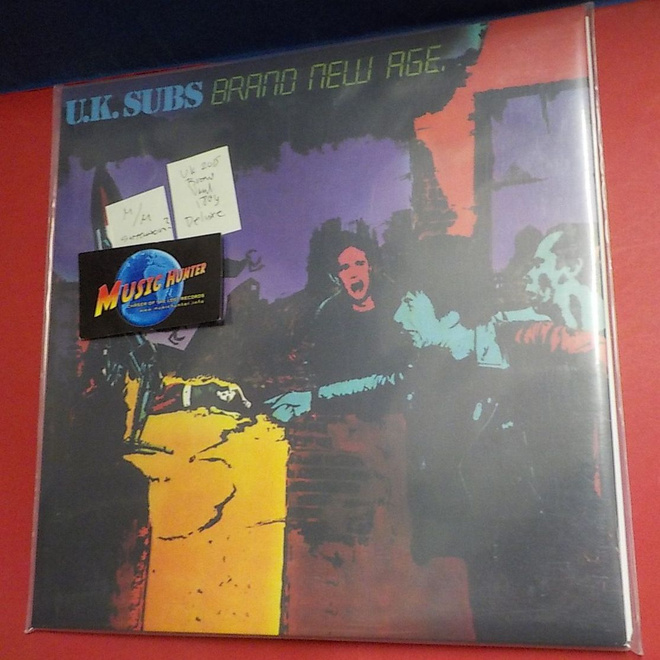 UK SUBS - BRAND NEW AGE M/M LP UK -2015 PRESS