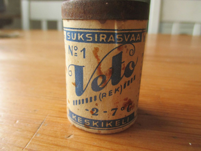 Veto suksirasvaa purkki