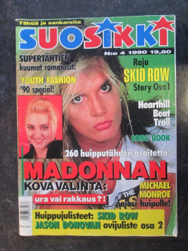 SUOSIKKI No 4 1990 35 V TAKAA ROCK MAGAZINE 1