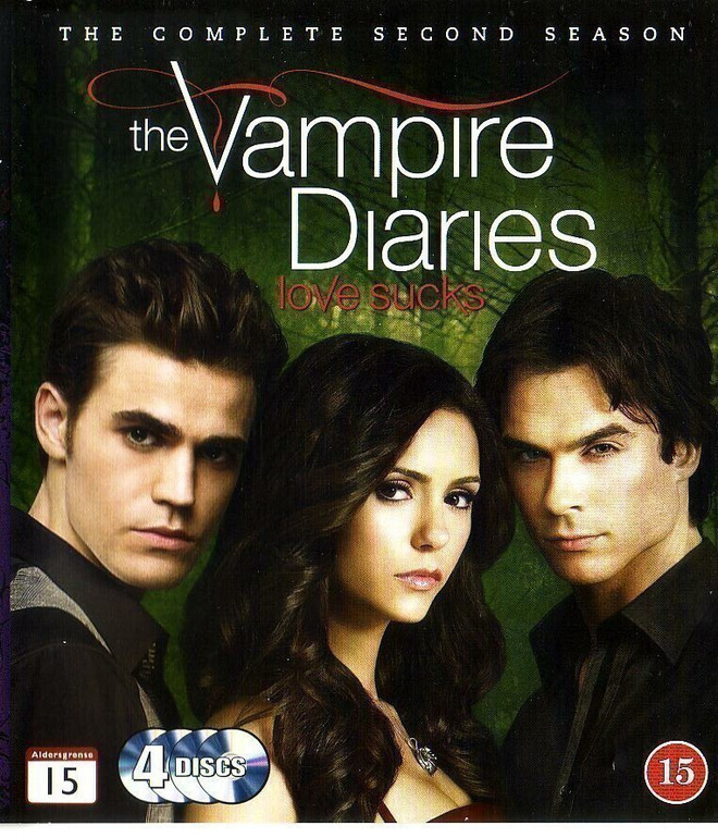 blu-ray, Vampyyripäiväkirjat 2. kausi (The Vampire Diaries)