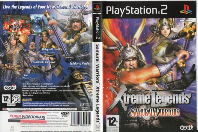 samurai warriors xtreme warriors	(32 966)	k		PS2