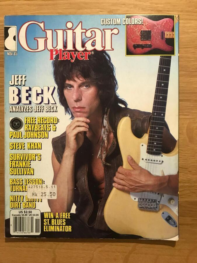 Guitar Player November 1985 Jeff Beck