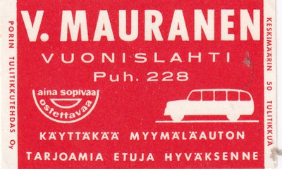 Vuonislahti, V. Mauranen   8/15