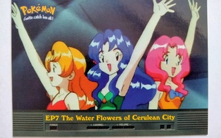 Pokemon topps EP7 The water flowers of cerulean City