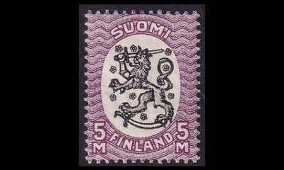 134BW1_II ** M-17 5mk B W1 typ 2 (1927)
