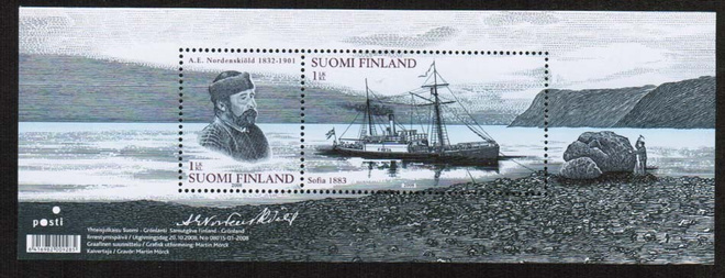 2008 Nordenskiöld, postituore pienoisarkki.