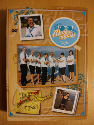 Matkaoppaat Turkki 4DVD slipcase