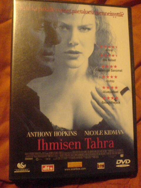 The human stain - Ihmisen tahra , DVD