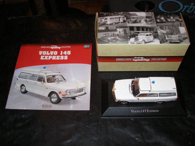 Pienoismalli Volvo 145 Express (Editions Atlas)