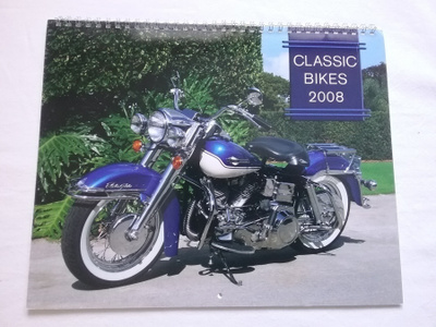 Kalenteri CLASSIC BIKES 2008