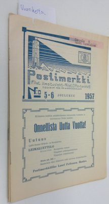 Postimerkki vuosikerta 1957 1-6 : filateelinen ilmoituslehti