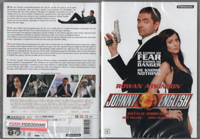 Johnny English (52 358) UUSI -FI- DVD nordic, rowan atkinso