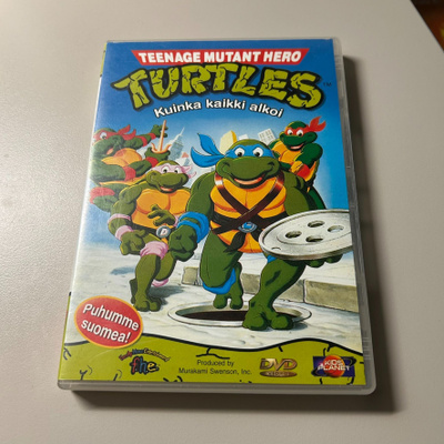 Teenage Mutant Hero Turtles: Kuinka kaikki alkoi DVD