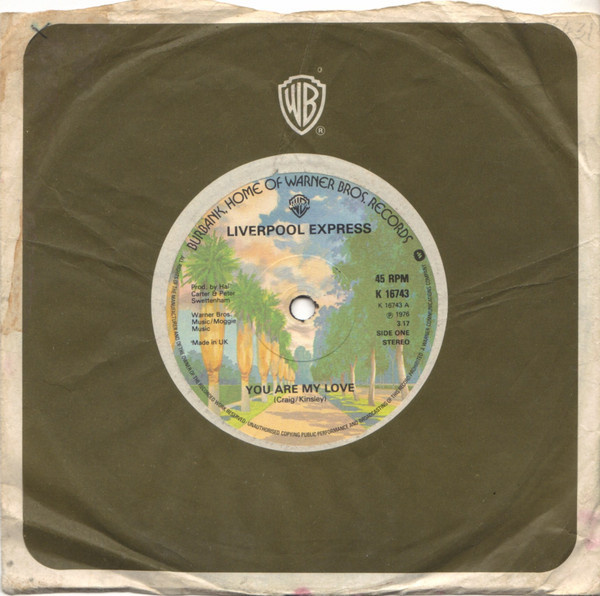 7” SINGLE Liverpool Express - You Are My Love