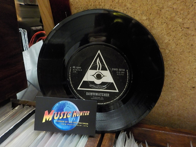 DAWNWATCHER - HALL OF MIRRORS / SPELLBOUND VG- 7"