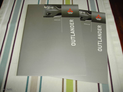 Mitsubishi Outlander 8/2007 esite