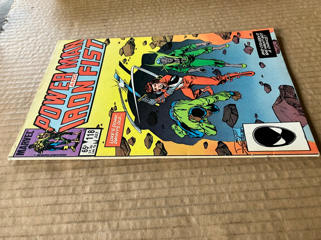 MARVEL POWER MAN AND IRON FIST 118/1985 HYVÄ