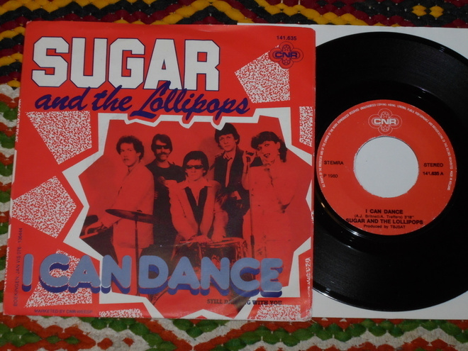 7" SUGAR & The LOLLIPOPS - I Can Dance - single 1980 pop EX
