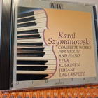 Szymanowski:Complete Works For Violin And Piano-Koskinen CD - pikkukuva 1
