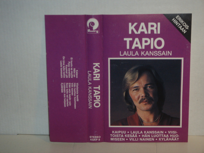 Kari Tapio C-kasetti Laula kanssain