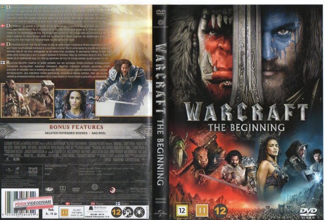 Warcraft The Beginning	(24 925)	k	-FI-	DVD				2016