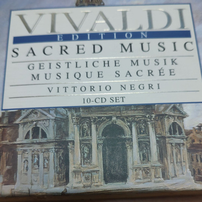 Vivaldi: Sacred Works 10- cd box