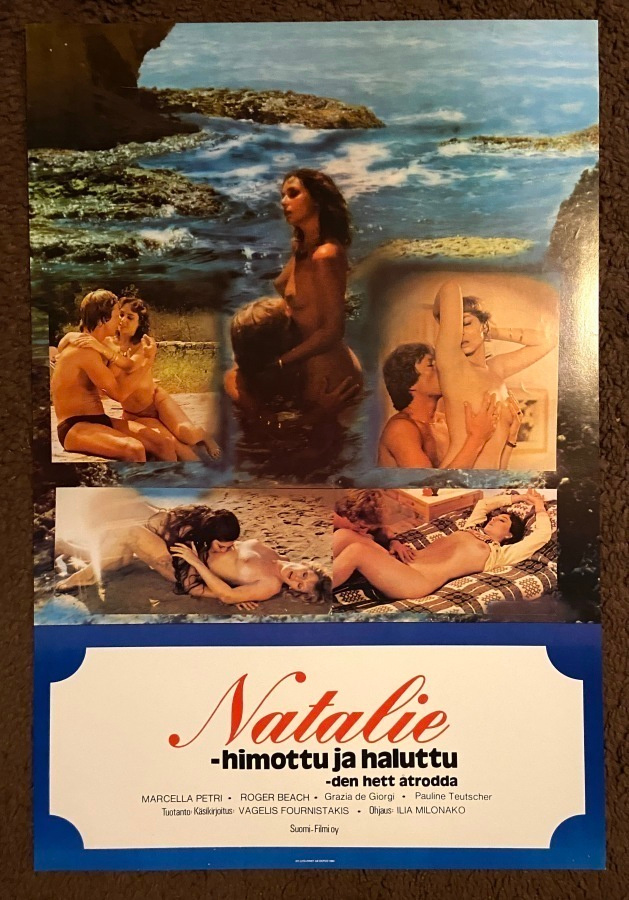 Vanha elokuvajuliste: Natalie - himottu ja haluttu
