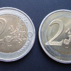 2€ Suomi 2007 - Suomen itsenäisyys 90 vuotta - Virhelyönti - pikkukuva 2