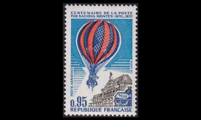 Ranska 1736 ** Ilmapalloposti (1971)